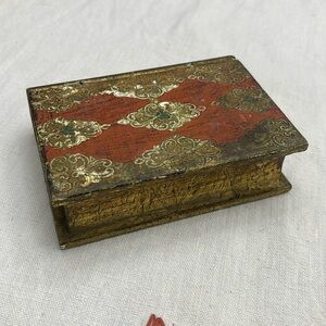 Florentia  Vintage trinket box Made in Italy